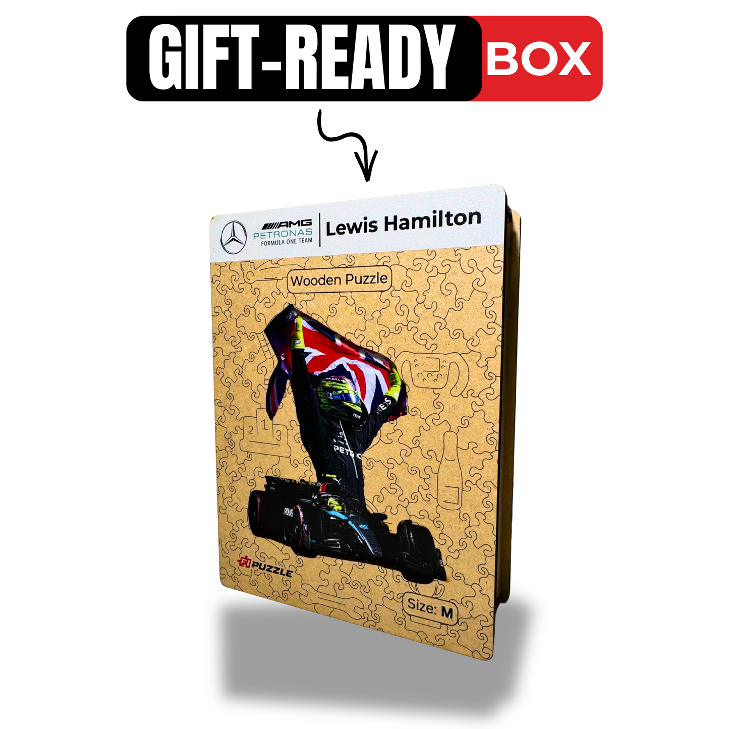 Lewis Hamilton - Wooden Puzzle