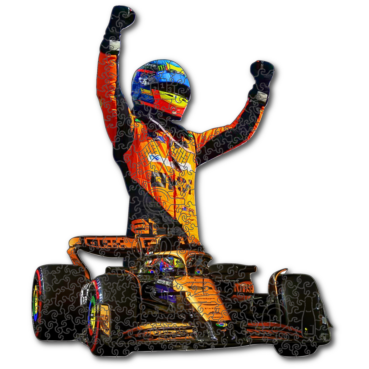 Oscar Piastri - Wooden Puzzle