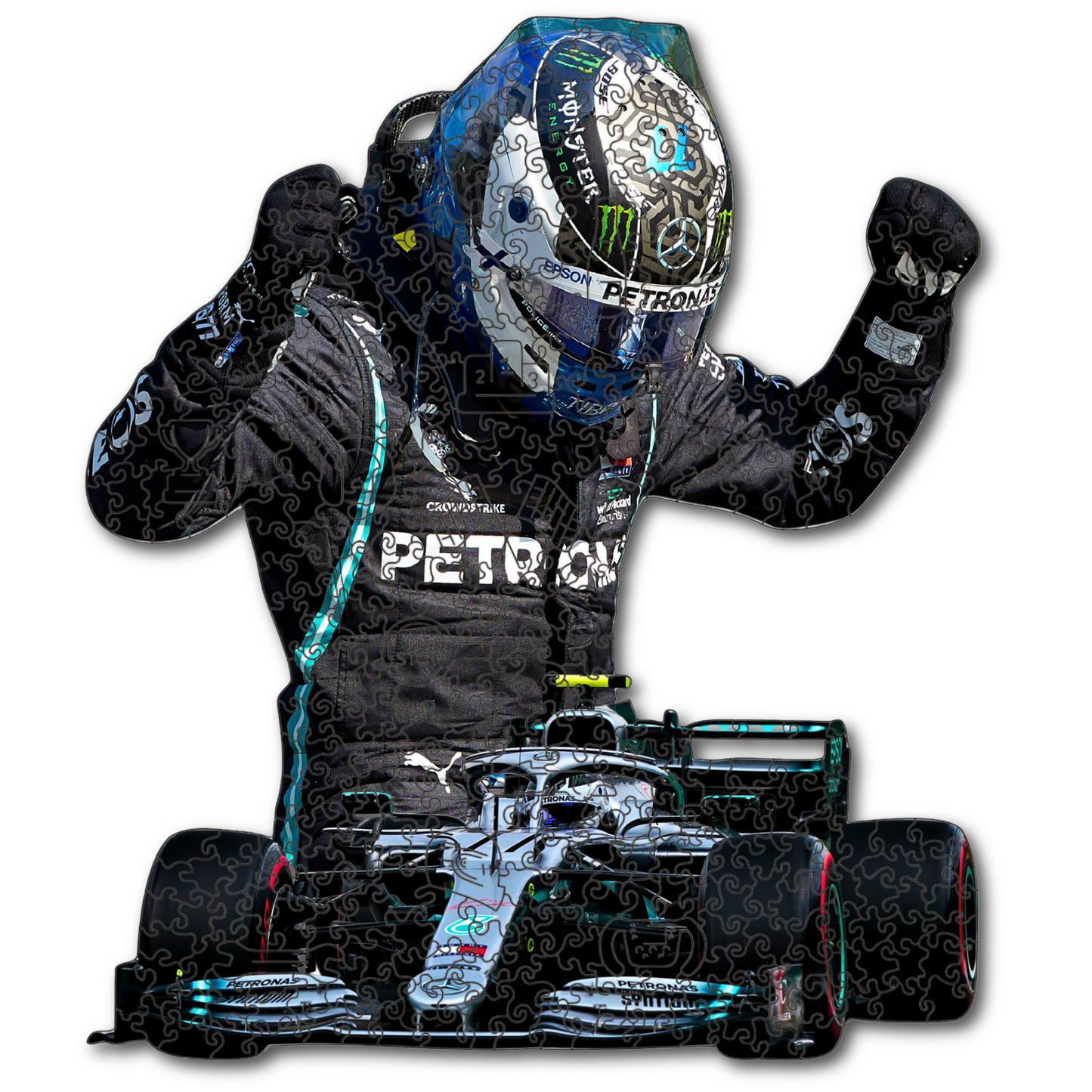 Valtteri Bottas - Wooden Puzzle
