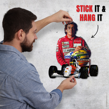 Ayrton Senna - Wooden Puzzle
