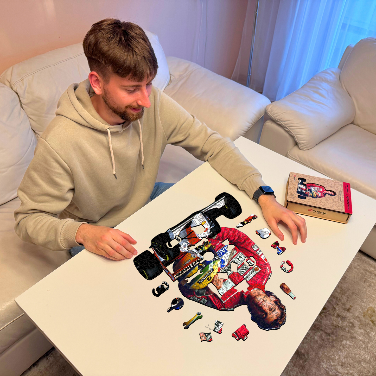 Ayrton Senna - Wooden Puzzle