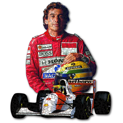 Ayrton Senna - Wooden Puzzle