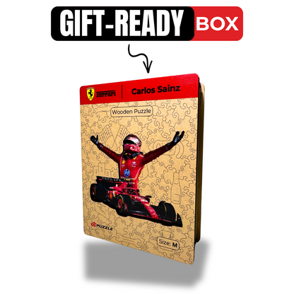 Carlos Sainz - Wooden Puzzle