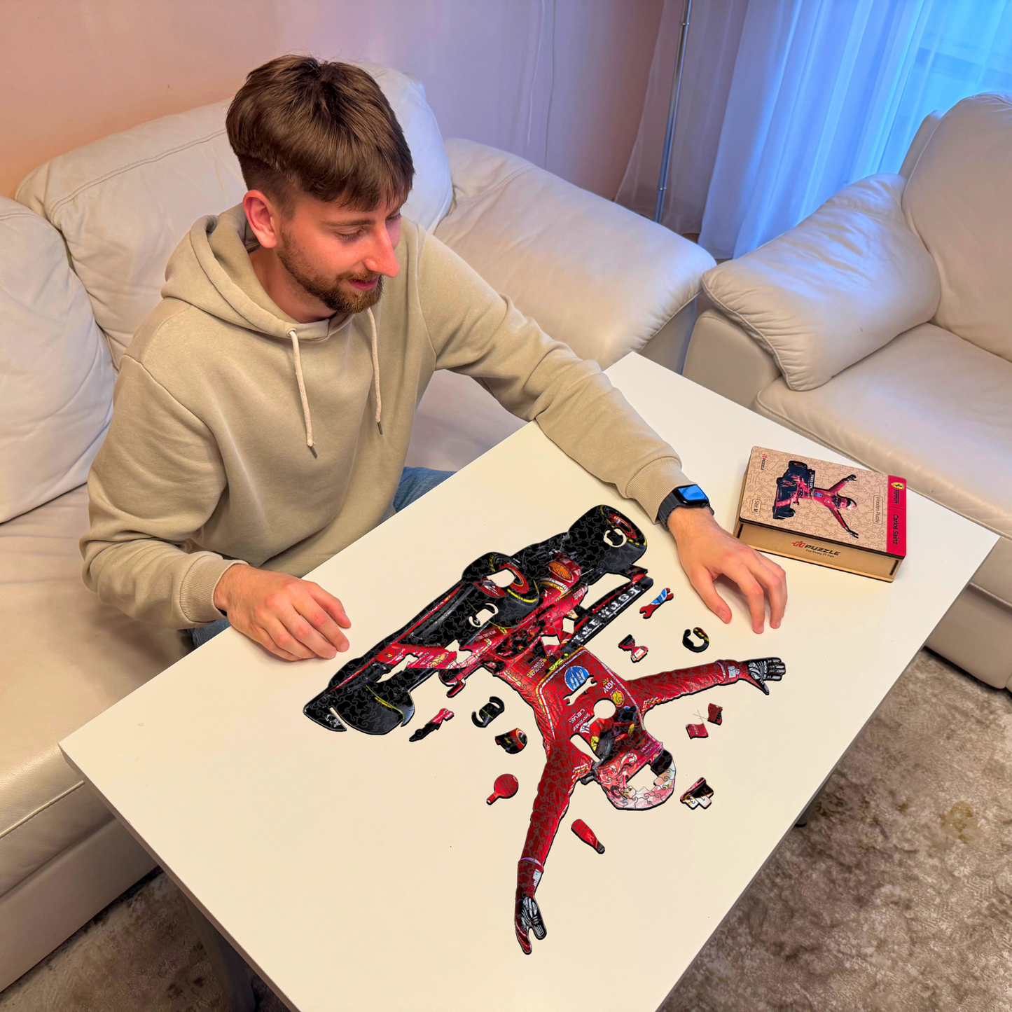 Carlos Sainz - Wooden Puzzle