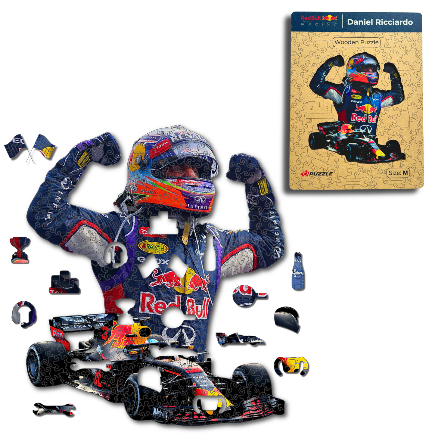 Daniel Ricciardo - Wooden Puzzle