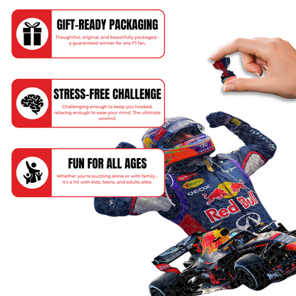 Daniel Ricciardo - Wooden Puzzle