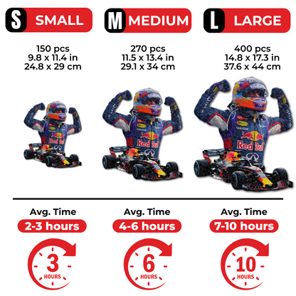 Daniel Ricciardo - Wooden Puzzle
