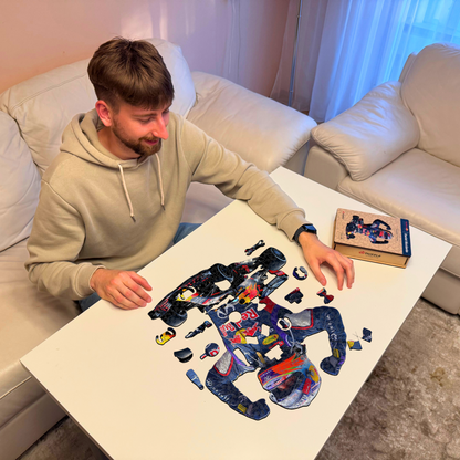 Daniel Ricciardo - Wooden Puzzle