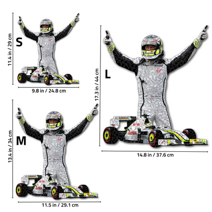 Jenson Button - Wooden Puzzle