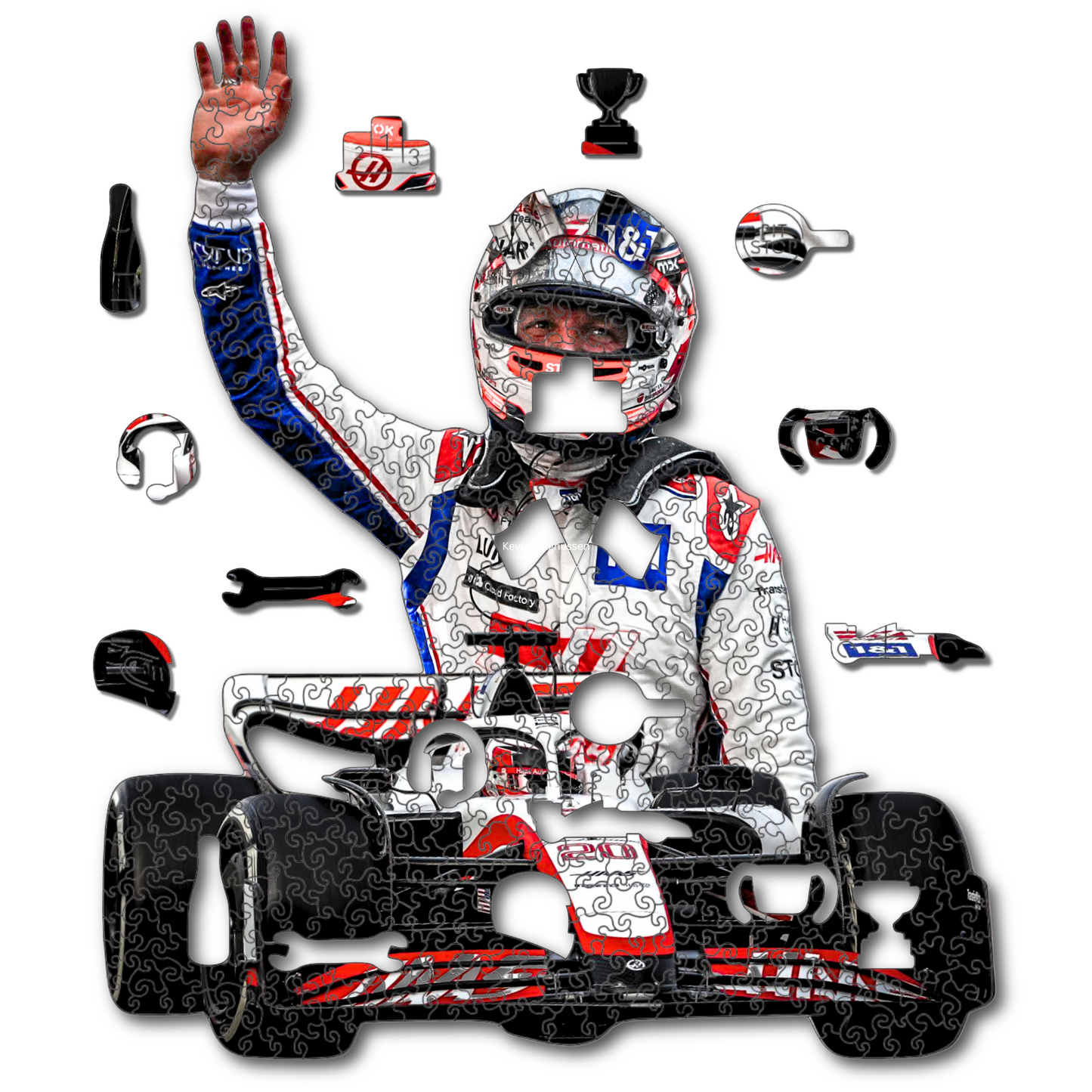 Kevin Magnussen - Wooden Puzzle