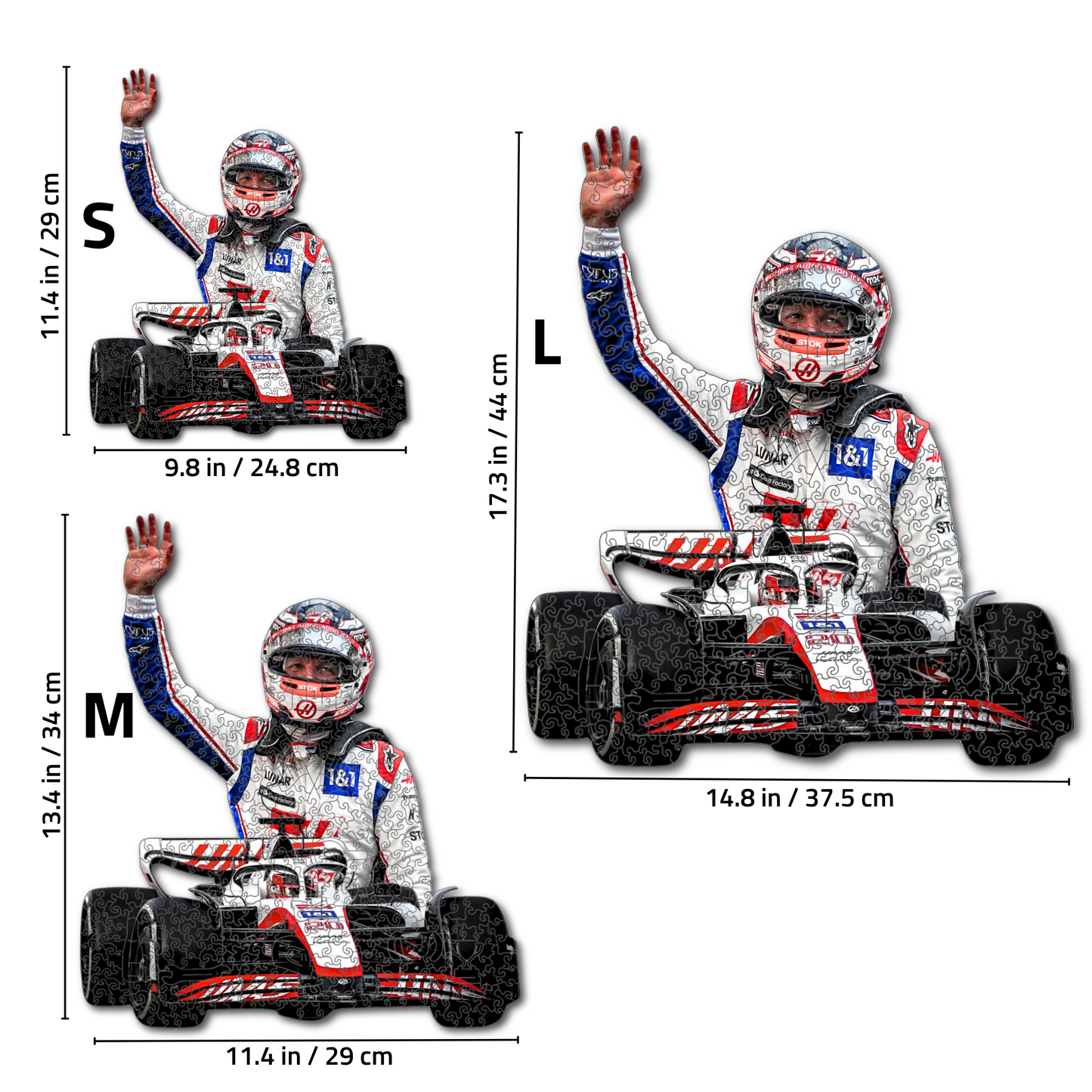 Kevin Magnussen - Wooden Puzzle