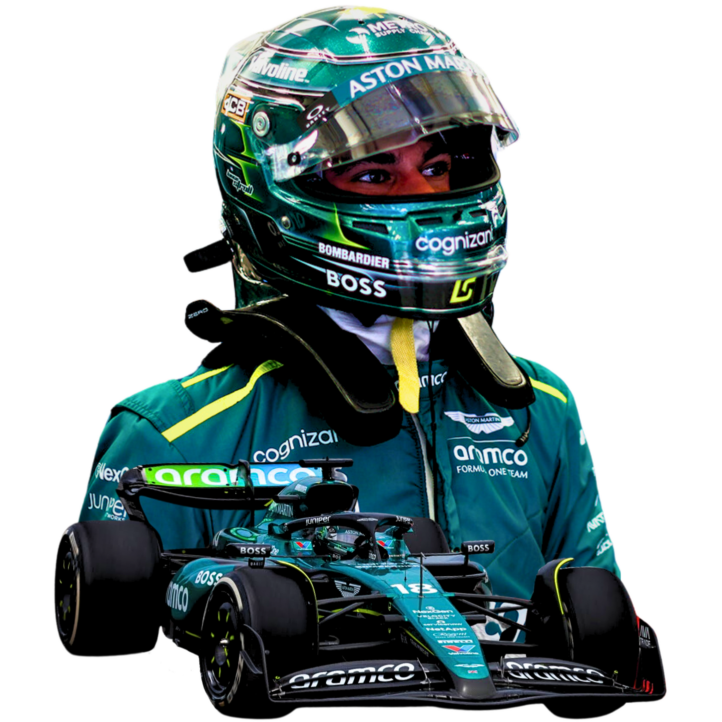 Lance Stroll - Wooden Puzzle