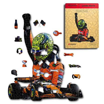Lando Norris - Wooden Puzzle