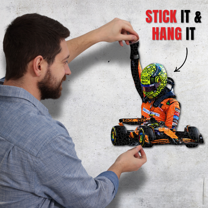 Lando Norris - Wooden Puzzle
