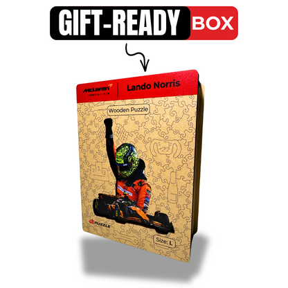 Lando Norris - Wooden Puzzle