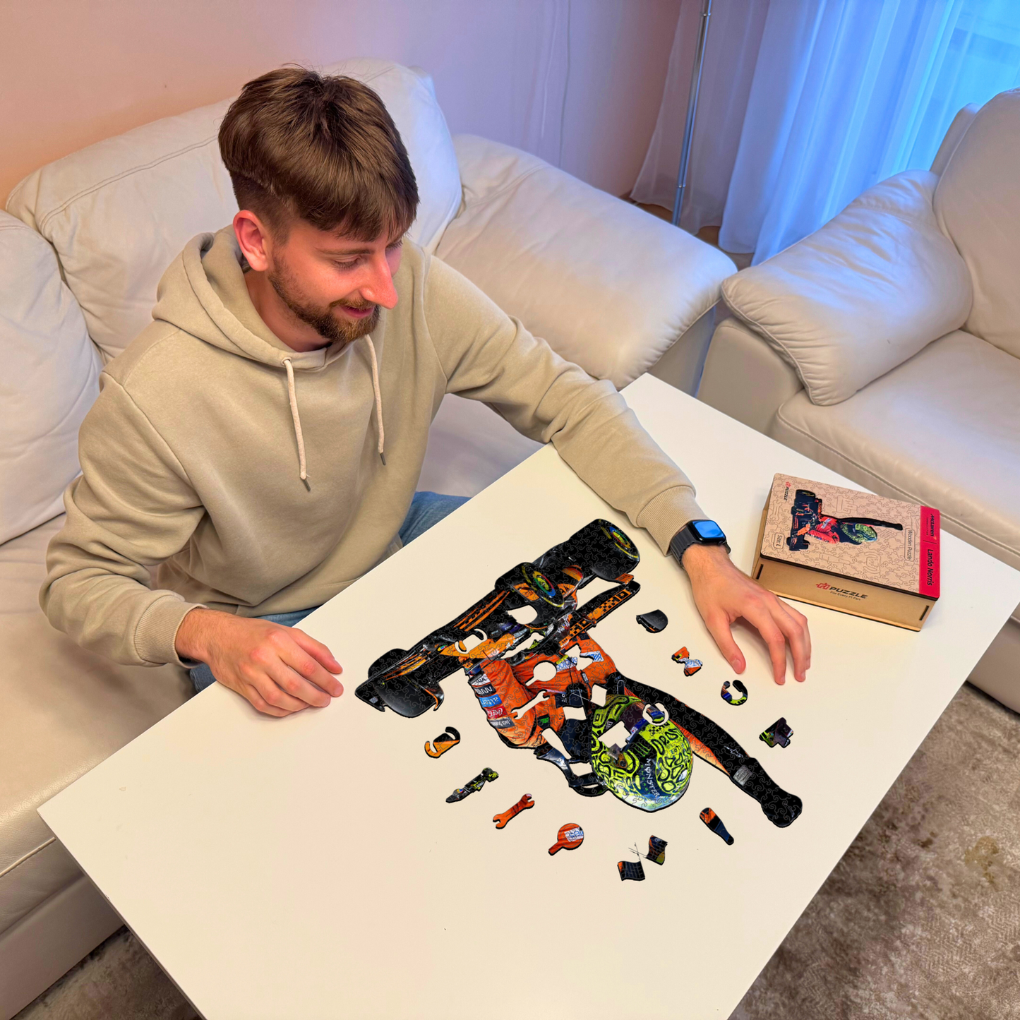 Lando Norris - Wooden Puzzle