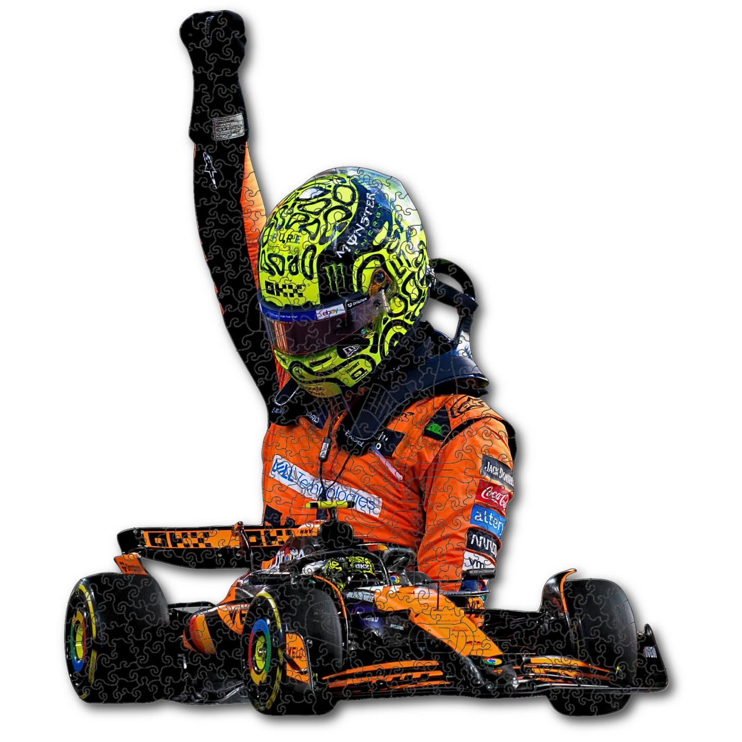 Lando Norris - Wooden Puzzle