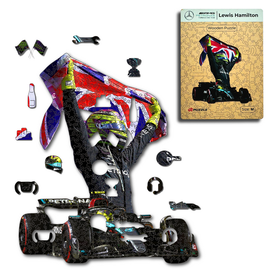 Lewis Hamilton - Wooden Puzzle