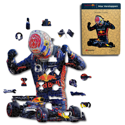 Max Verstappen - Wooden Puzzle