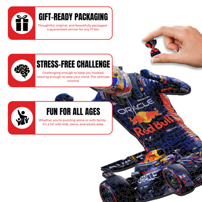 Max Verstappen - Wooden Puzzle