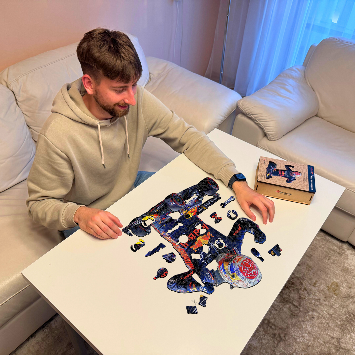 Max Verstappen - Wooden Puzzle