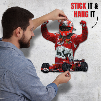 Michael Schumacher - Wooden Puzzle
