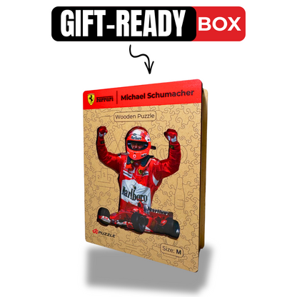 Michael Schumacher - Wooden Puzzle