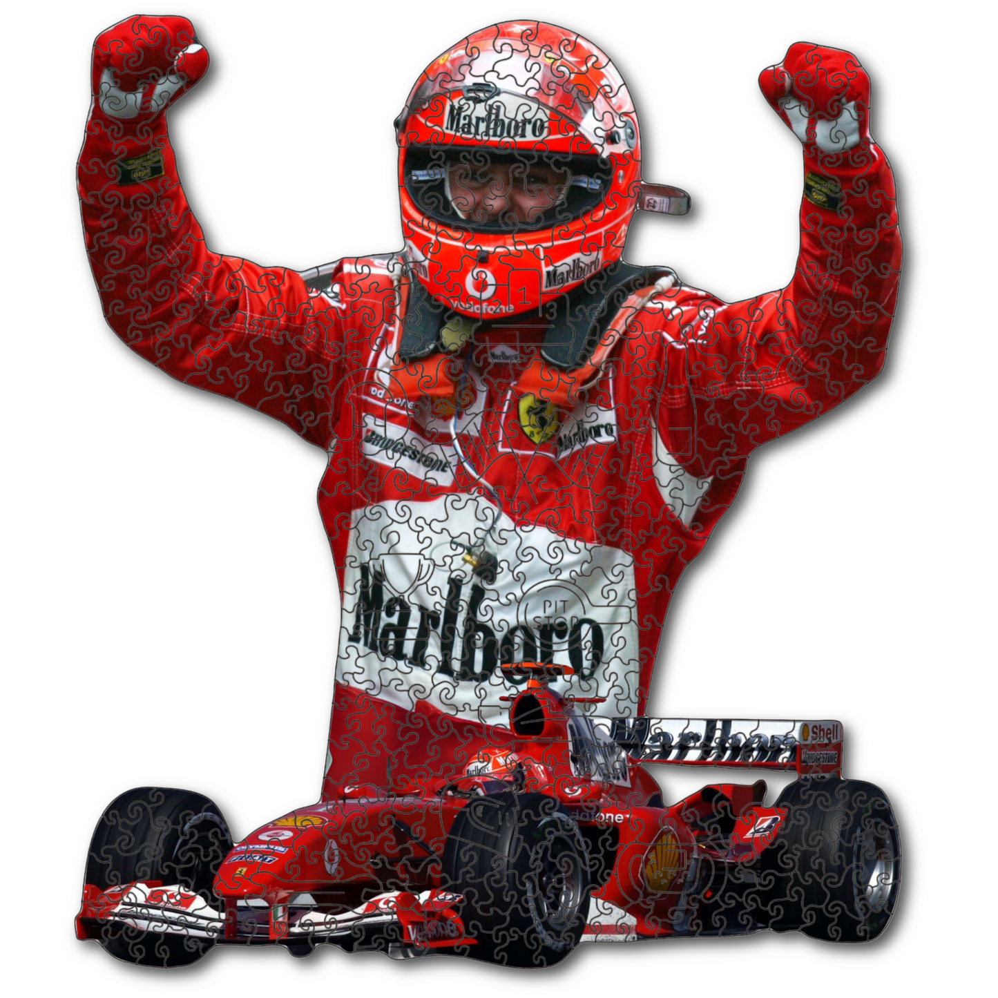 Michael Schumacher - Wooden Puzzle
