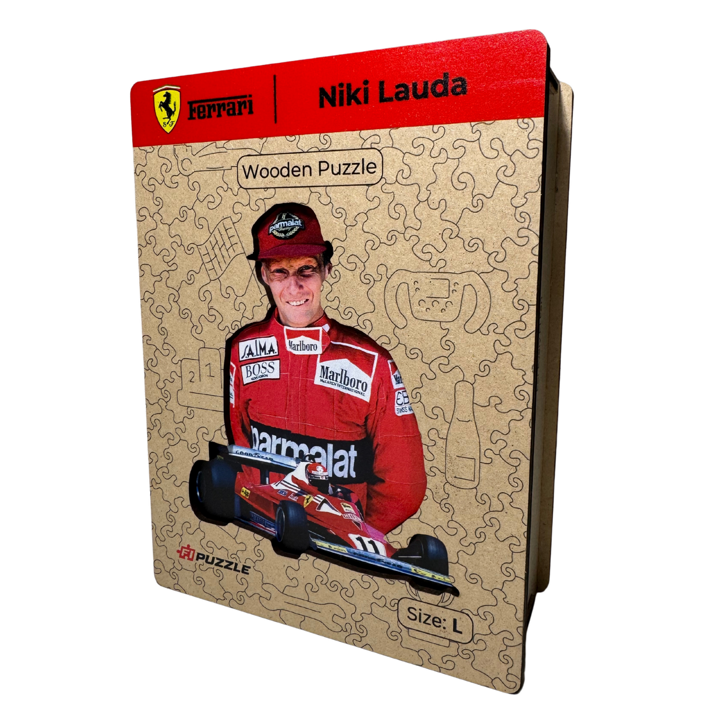 Niki Lauda - Wooden Puzzle