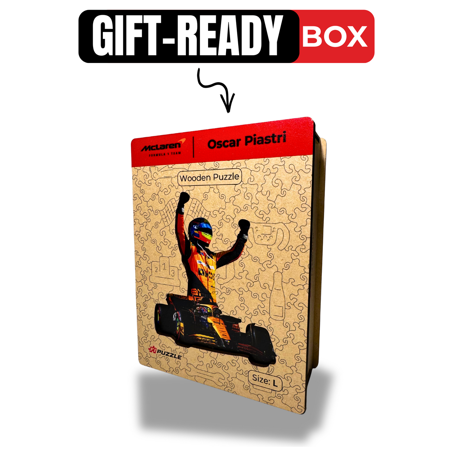 Oscar Piastri - Wooden Puzzle