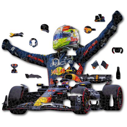 Sergio Perez - Wooden Puzzle
